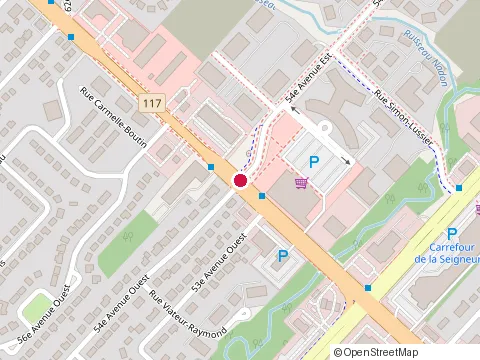 Location of Chiropractic Blainville Clinic at 815 Bd Curé-Labelle, Blainville