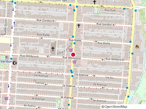 Location of Choco Locco at 4401 Wellington St, Montréal