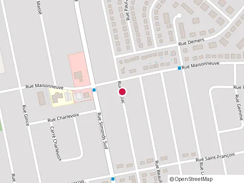 Location of Choiniere Roch & Fils at 799 Rue Maisonneuve, Granby