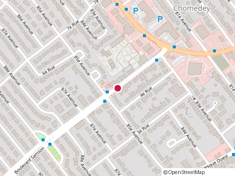 Location of Chomedu Auto Body at 3930 Samson Boul, Laval