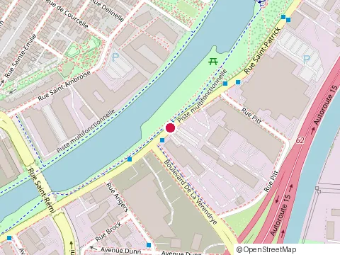 Location of Christau Construction at 3800 Rue Saint-Patrick, Montréal