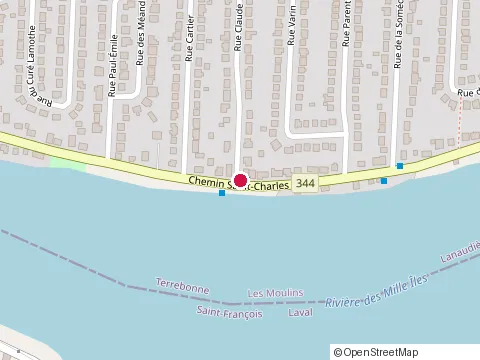 Location of Christian Réno at 2061 Chem. Saint-Charles, Terrebonne