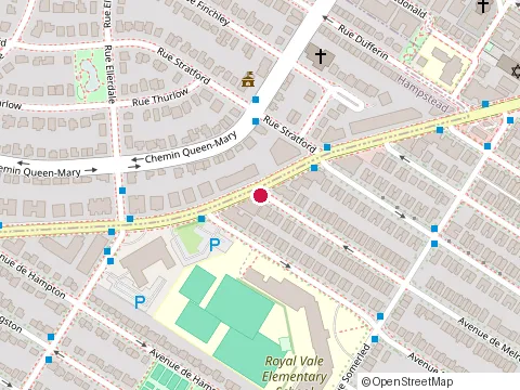 Location of Christine Angelard at 4834 Avenue de Melrose, Montréal