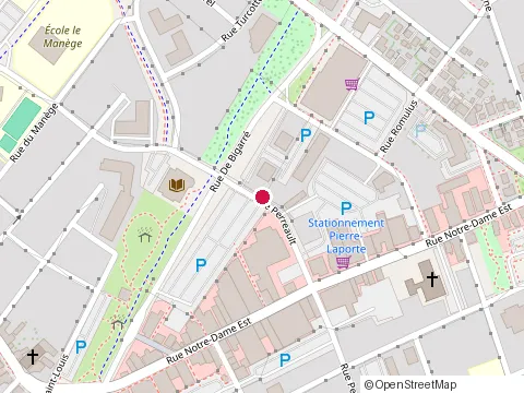 Location of Christine Marchand at 10 Rue Perreault, Victoriaville