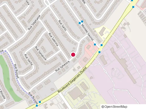 Location of Christopher Gough at 696 Russell Rue, Laval