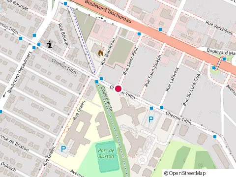 Location of Chsld Saint-Lambert Sur-le-Golf at 555 Chemin Tiffin, Saint-Lambert