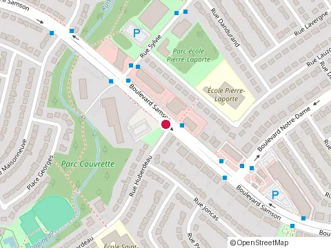 Location of Chsld Ste-Dorothée at 350 Boulevard Samson, Laval