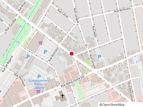 Location of Cible Formation Conseil at 40 boulevard des Bois-Francs N, Victoriaville