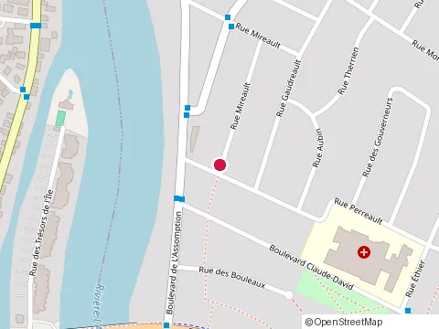 Location of Ciec Repartation de Beton at 82 Rue Mireault, Repentigny