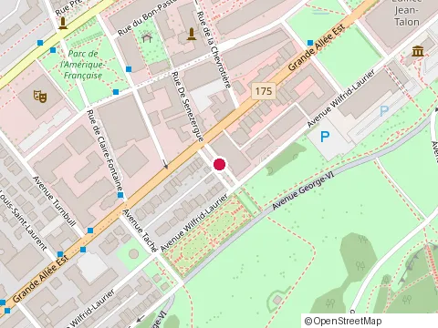 Location of Ciel! Bistro-Bar at 1225 Place Montcalm, Québec