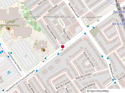 Location of Cifs Cafe Co. at 1358 Boulevard de la Concorde O, Laval