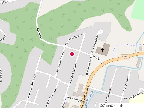 Location of Ciment & Ceramique Jackmino at 312 Rue Saint-Ephrem, Chicoutimi