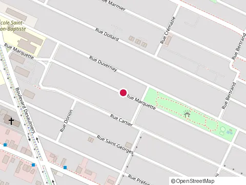 Location of Ciment Extrême Inc at 885 Rue Marquette, Longueuil
