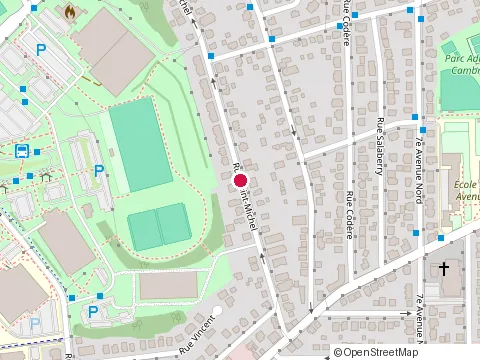 Location of Ciment Poli Jf at 312 Rue Saint-Michel, Sherbrooke