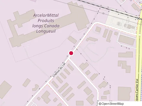 Location of Cimentech at 2560 Chem. du Lac, Longueuil