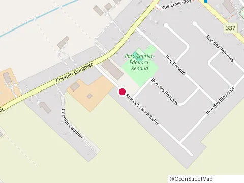 Location of Cimentier Jean-Pierre Bernier Inc. at 10501 Rue des P?Licans, Terrebonne