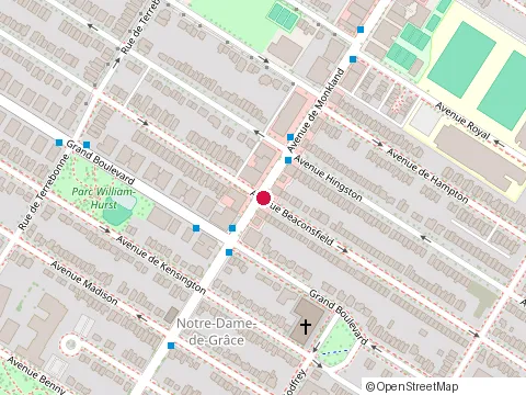 Location of Cinevedas Inc at 6130 avenue de Monkland, Montréal
