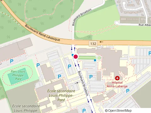 Location of Cisss de la Montérégie-Ouest at 200 Bd Brisebois, Châteauguay
