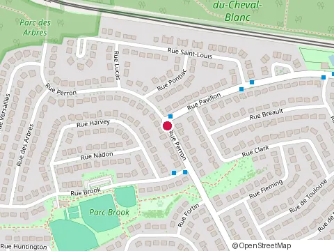 Location of Cite Air at 5137 Rue Perron, Pierrefonds