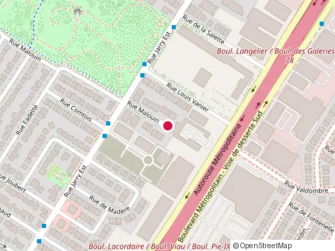 Location of Cité Centrale (Groupe Magri) at 5820 Rue Jarry E, Saint-Léonard