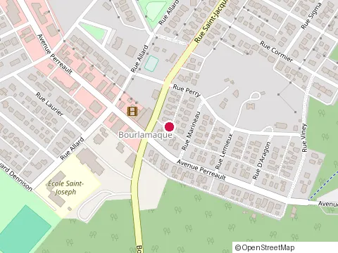 Location of Cité de l'Or & Corporation at 90 avenue Perrault, Val-d'Or