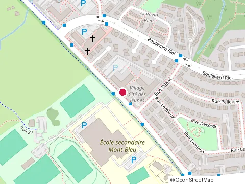 Location of Cite des Jeunes at 420 de la, Gatineau