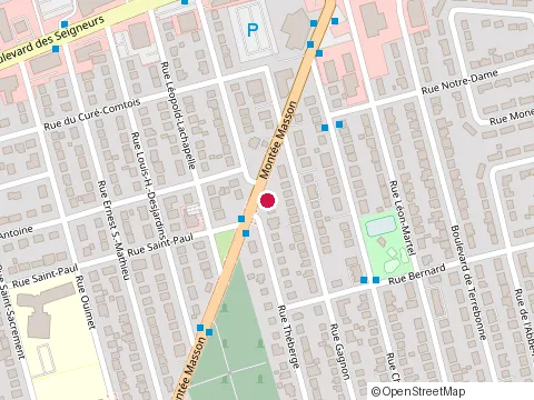 Location of Cité Généraction 55+ at 702 Montee Masson, Terrebonne