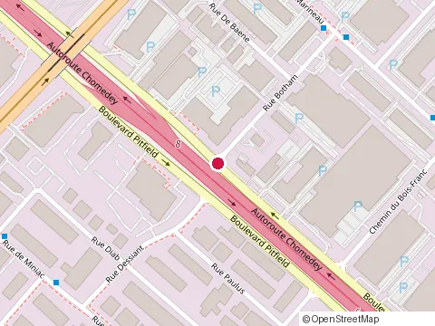 Location of Citicon Entrepreneur Général at 2871 Rue Botham, Saint-Laurent