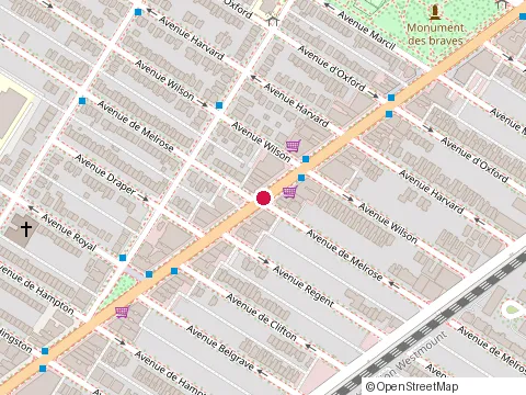 Location of Ciuss at 5810 Rue Sherbrooke E, Montréal