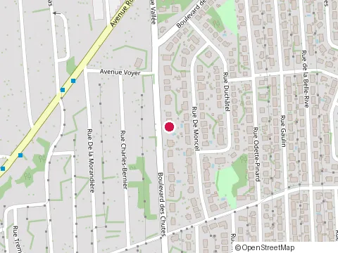 Location of Ciusss de la Capitale Nationale at 920 boulevard des Chutes, Québec