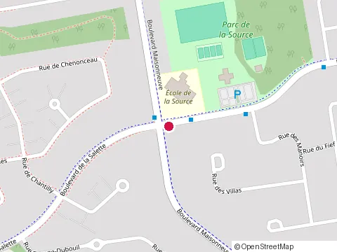 Location of Claude Avocats at 575 Boulevard de la Salette, Saint-Jérôme