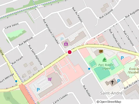 Location of Claude Gagnon & Assoc at 2252 boulevard Bastien, Québec