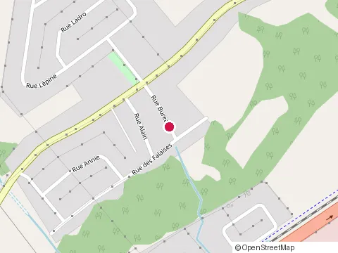 Location of Claude Gariepy et Fils Inc at 6209 avenue Royale, l'Ange-Gardien