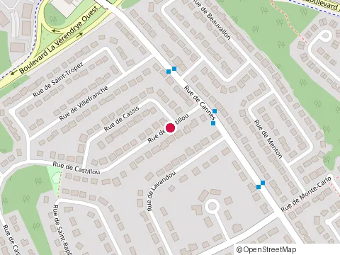 Location of Claude Gratton at 61 Rue de Castillou, Gatineau