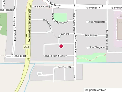 Location of Claude Lauzon Avocat at 67 Rue Fernand-Seguin, Saint-Jean-sur-Richelieu
