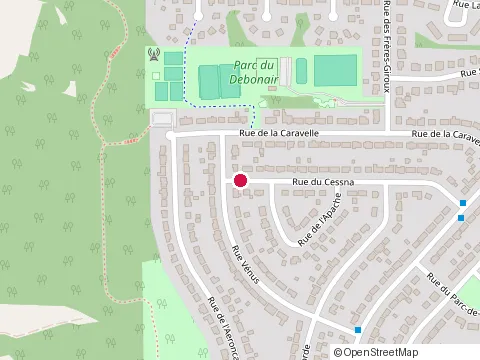 Location of Claudia Maras Esthetique-Electrolyse at 341 Rue du Cessna, Sherbrooke