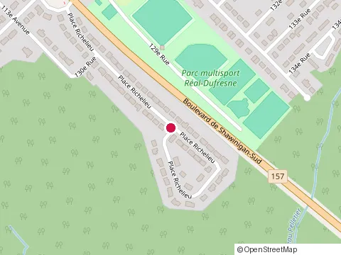 Location of Clic! Comptabilité Globale at 3215 Place Richelieu, Shawinigan