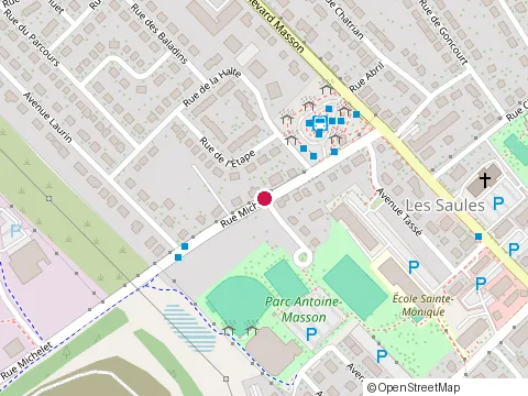 Location of Clifford Cours de Langues at 4071 Rue Michelet, Québec