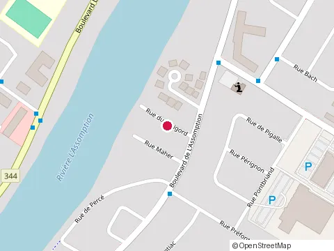Location of Climate Comfort Lb Inc. at 18 Rue du Périgord, Repentigny