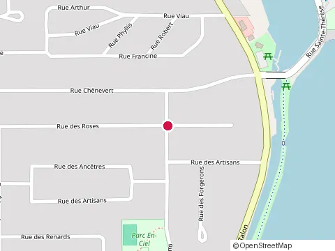 Location of Climatisation d.S.I. at 62 Rue des Roses, Saint-Jean-sur-Richelieu