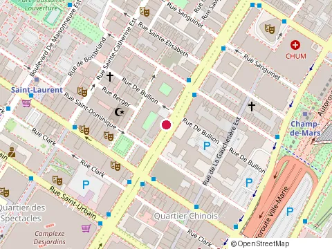 Location of Clinic Of Sinosoins at 65 Bd René-Lévesque E Suite 106, Montréal