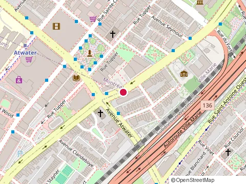 Location of Clinical F By Flavia at 2305 René-Lévesque Blvd W, Montréal
