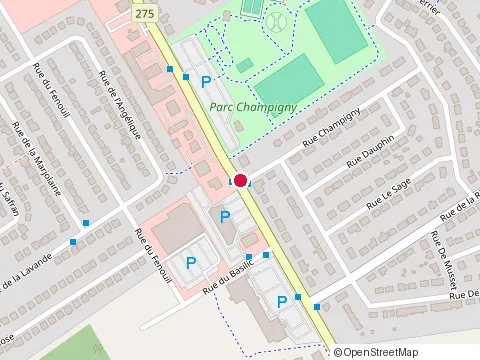 Location of Clinique À Deux Cheveux at 880 avenue Taniata, Lévis