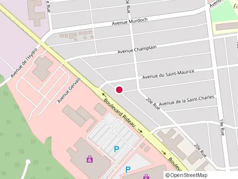 Location of Clinique Acuzen at 274 boulevard Rideau, Rouyn-Noranda