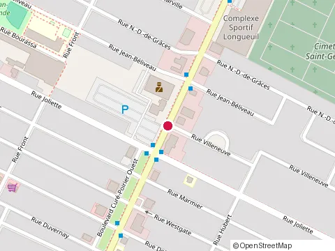 Location of Clinique Alna at 644 Boulevard Curé-Poirier O, Longueuil