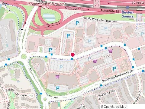 Location of Clinique Amé at 1 place du Commerce Suite 110, Verdun