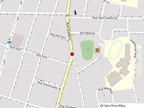 Location of Clinique Andre Bedard at 136 Rue Elgin, Granby