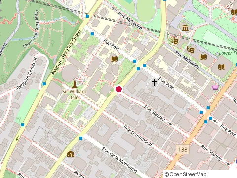 Location of Clinique Antiaging at 3431 Stanley St, Montréal