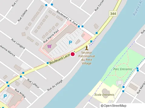 Location of Clinique Atypique Paroles et Émotions at boulevard Lacombe, Repentigny