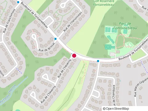 Location of Clinique au Naturel at 297 boulevard de Fontainebleau, Blainville